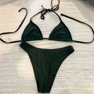 Aerie green bikini set